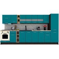 Bucatarie MARINA NEW 370 A Wenge / Decor 0245
